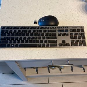 External laptop keyboard for a Dell computer with mouse, never used!
